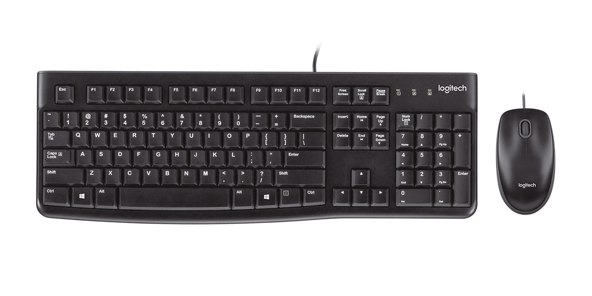 MK120 Corded Keyboard and Mouse Combo